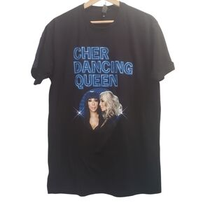 Cher T Shirt Dancing Queen Park Theater Las Vegas 2018 Music Icon Concert Size L